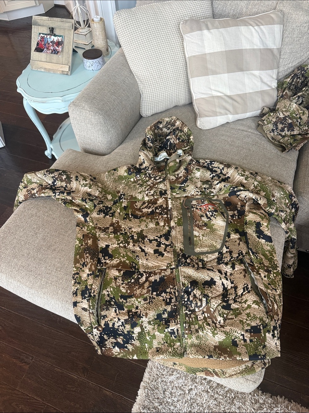 Men’s Camo Hooded Jacket - Sub alpine
